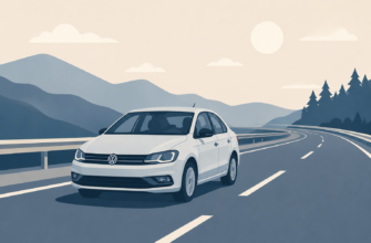 Как ведёт себя Volkswagen Polo Sedan на трассе при дальних поездках