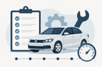 Регламент технического обслуживания Volkswagen Polo Sedan по пробегу