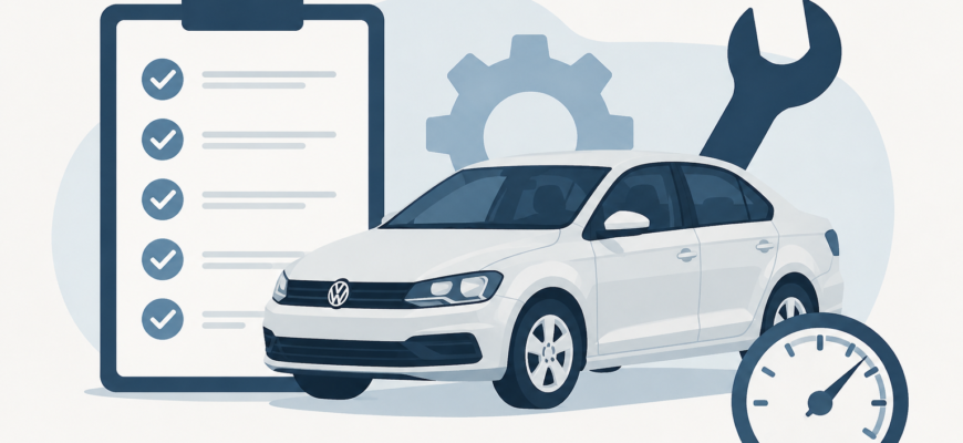 Регламент технического обслуживания Volkswagen Polo Sedan по пробегу
