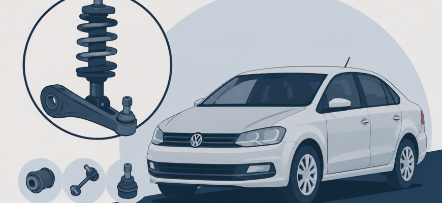 Типичные неисправности подвески Volkswagen Polo Sedan разных годов выпуска