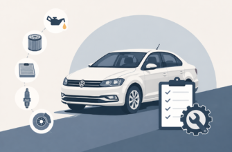 ТО Volkswagen Polo Sedan на 30 000 км: список обязательных процедур